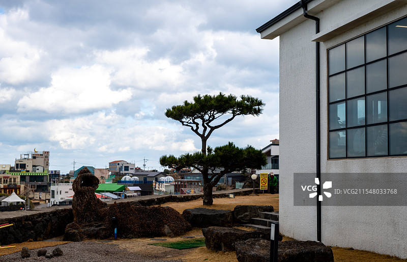 济州岛 崖月邑 咖啡厅图片素材