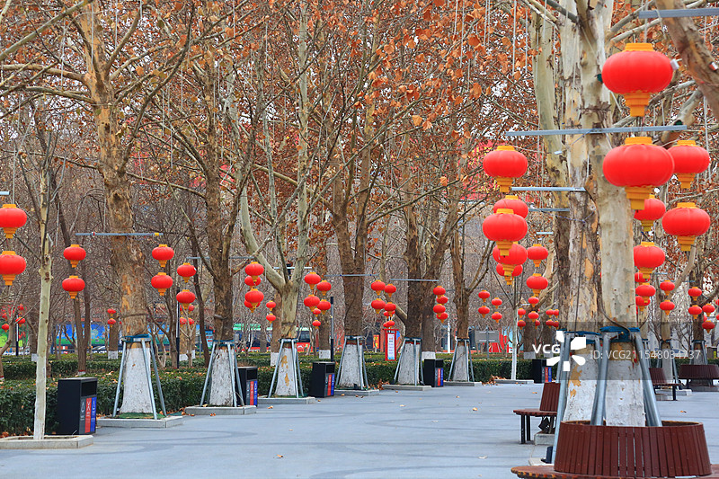 雄安新区雄县清晨正月初三美景抓拍图片素材