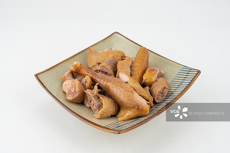河南特色美食桶子鸡图片素材