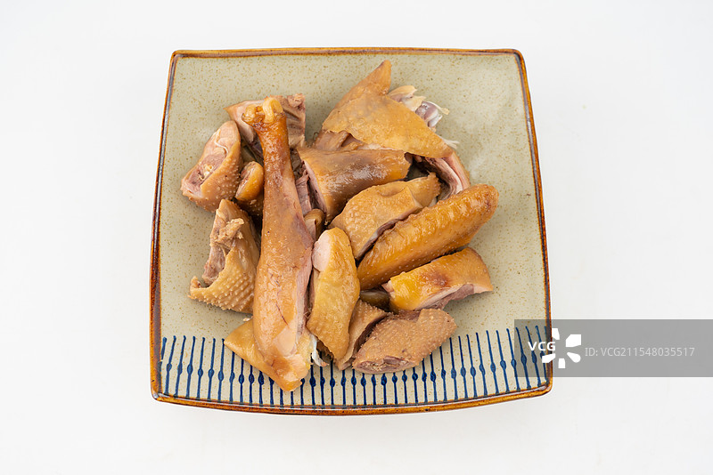 河南特色美食桶子鸡图片素材
