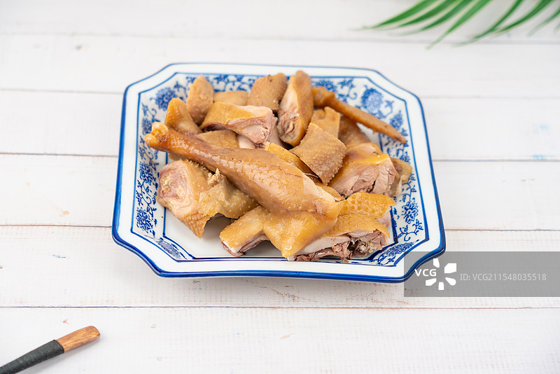 河南特色美食桶子鸡图片素材