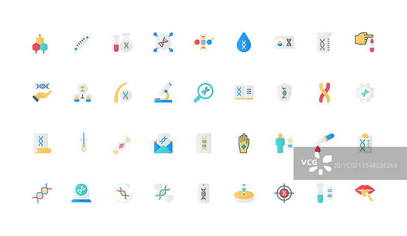 基因研究生物技术DNA螺旋分子图片素材