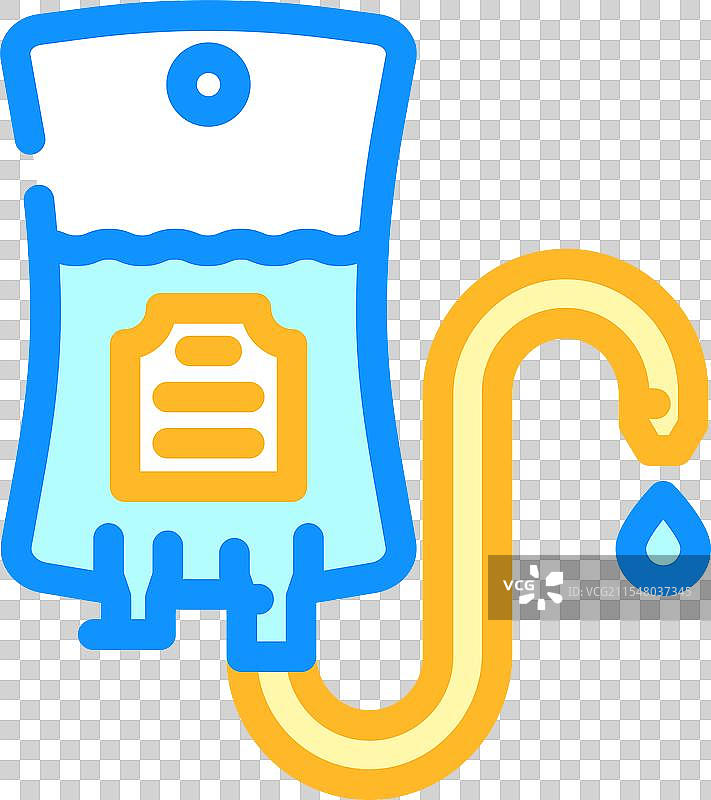 水疗治疗的水合疗法彩色图标图片素材