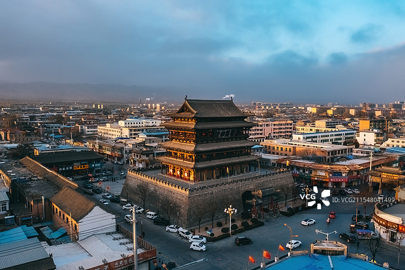山西省忻州市代县边靖楼图片素材