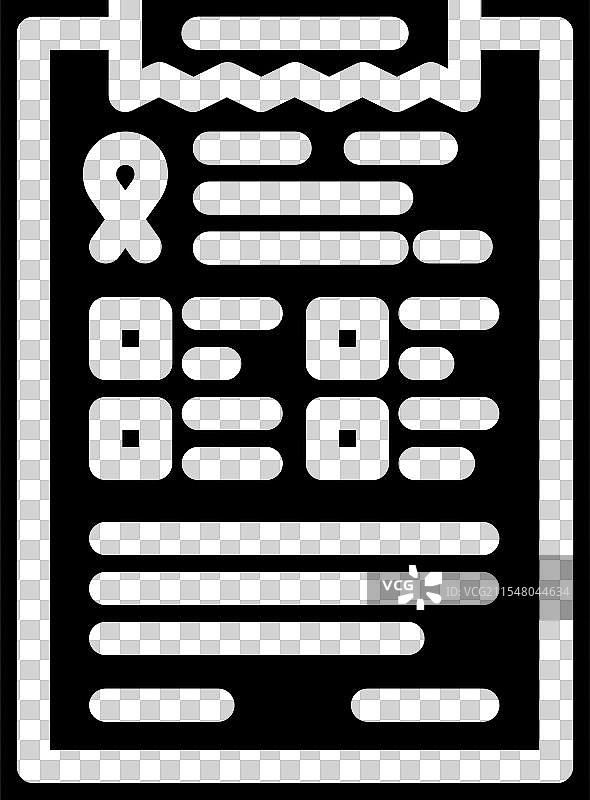 癌症治疗计划图标图片素材