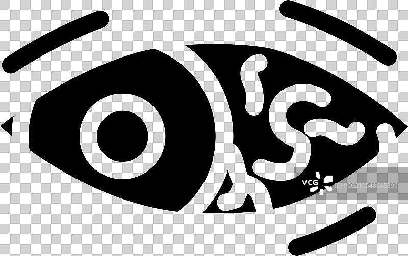 人类身体中的蠕虫寄生虫图标图片素材