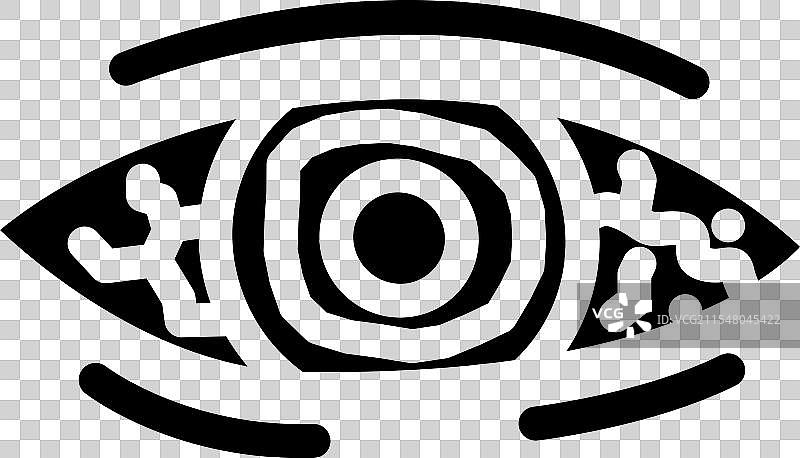 眼部伤害 家庭事故 图标图片素材