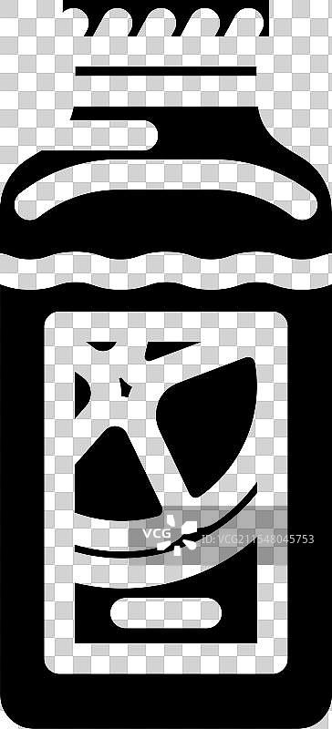 生食主义者的果汁图标图片素材