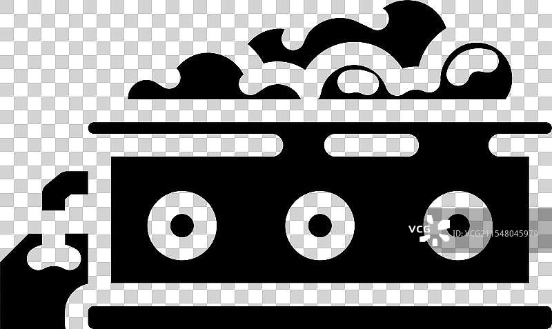 按摩浴缸水疗治疗图标图片素材