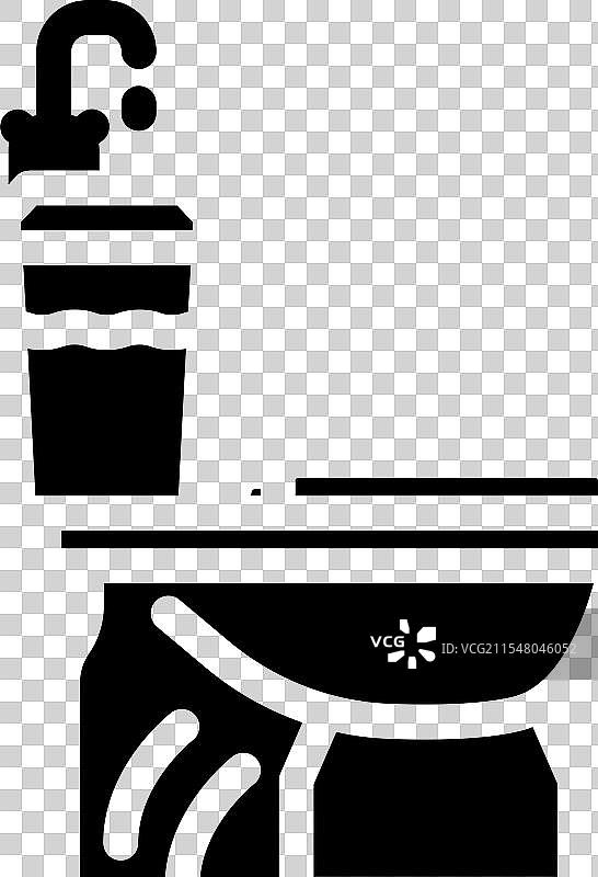 高效节水马桶图标图片素材