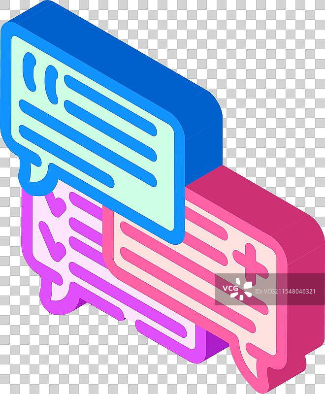 癌症治疗的医学咨询等距图图片素材