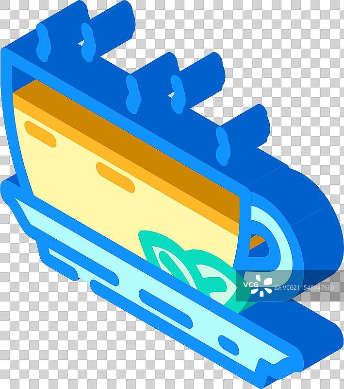 草药茶水疗治疗等距图标图片素材