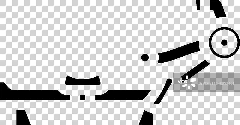 划船机健身工具图标图片素材