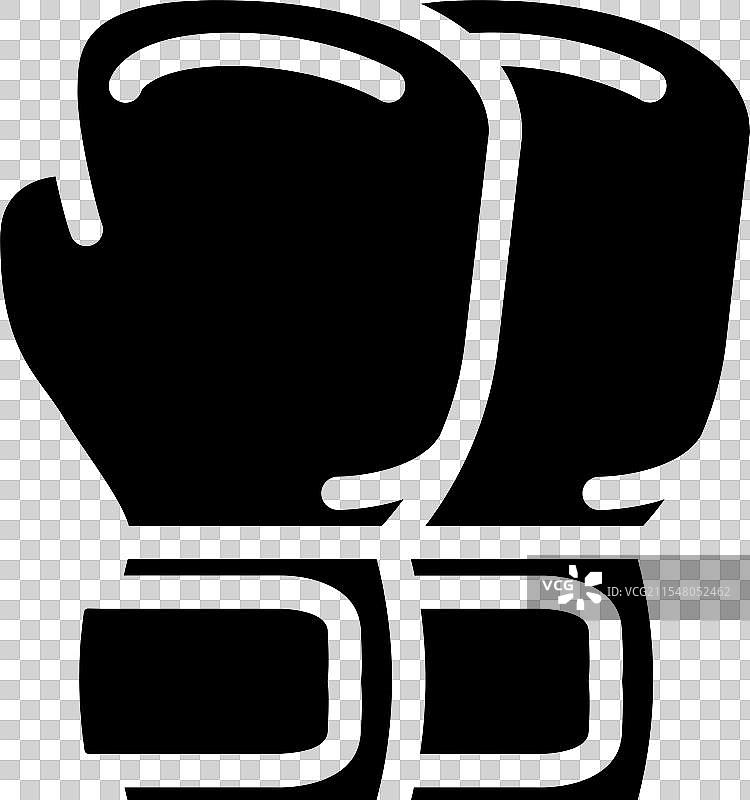 拳击手套健身工具图标图片素材