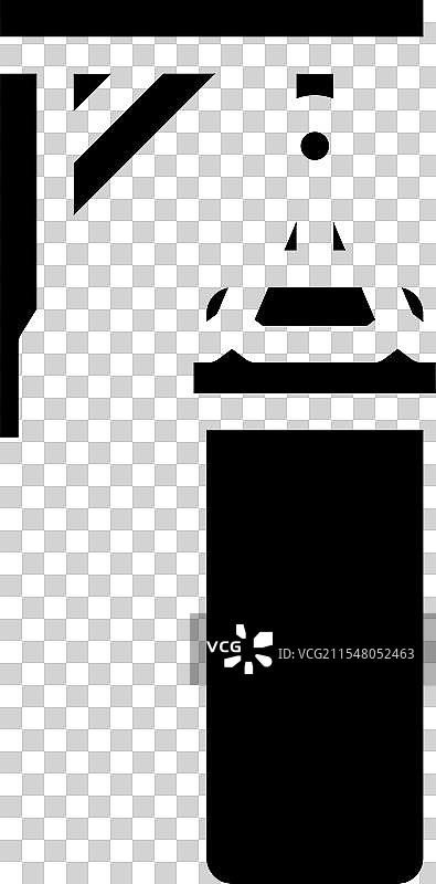 拳击沙袋健身工具图标图片素材