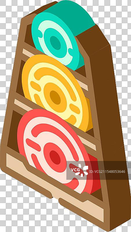 等重盘健身工具等距图标图片素材