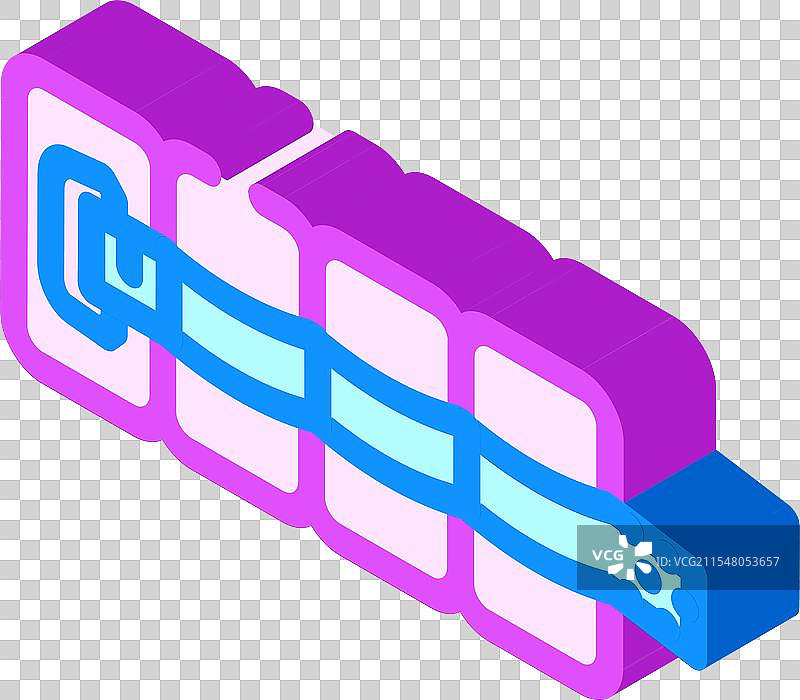 脚踝负重健身工具等距图标图片素材