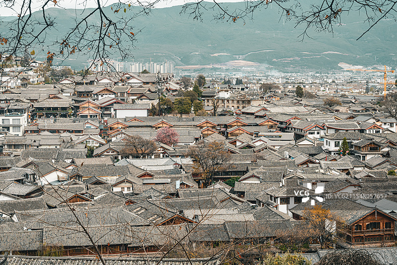 丽江的房屋图片素材