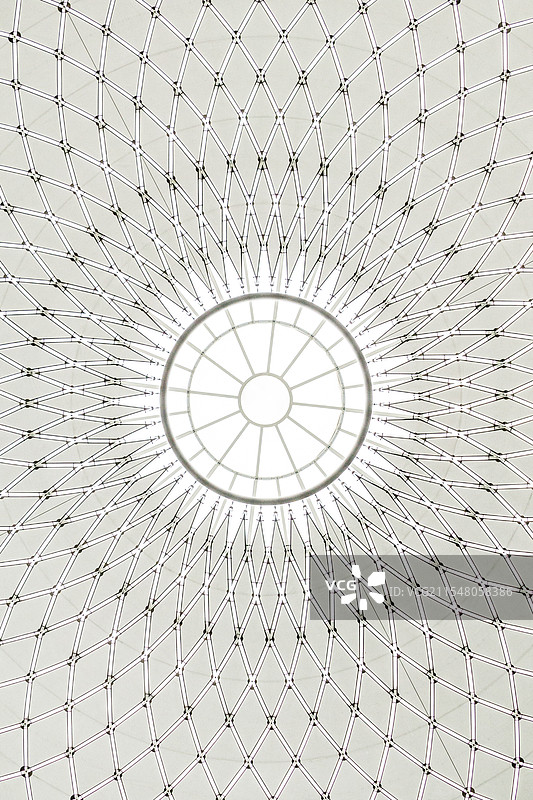 广州艺术博物院天花板建筑美学图片素材