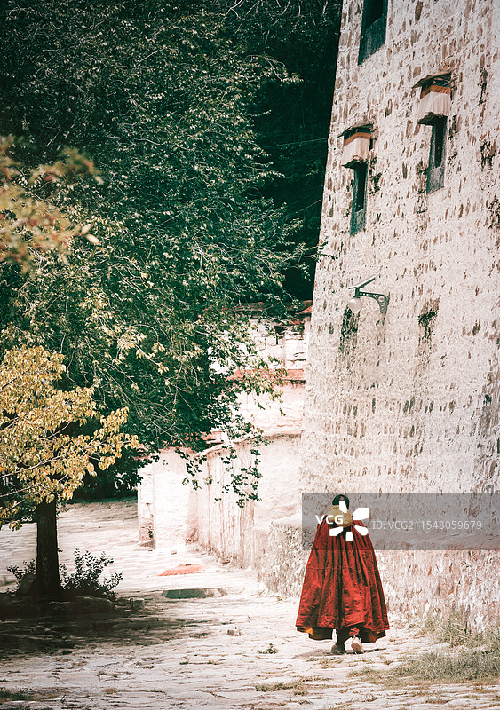 拉萨色拉寺图片素材