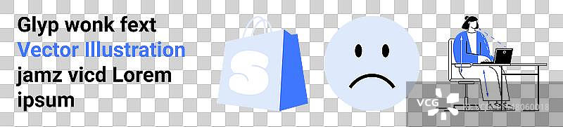 电子商务问题 客户不满和图片素材