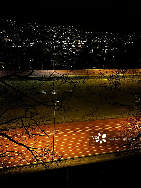 卑尔根的下山路图片素材