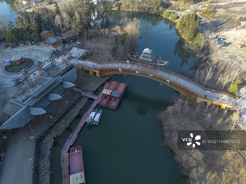 湖北利川市龙船水乡风光图片素材
