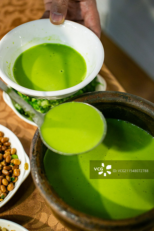 擂茶广式小吃饮品图片素材