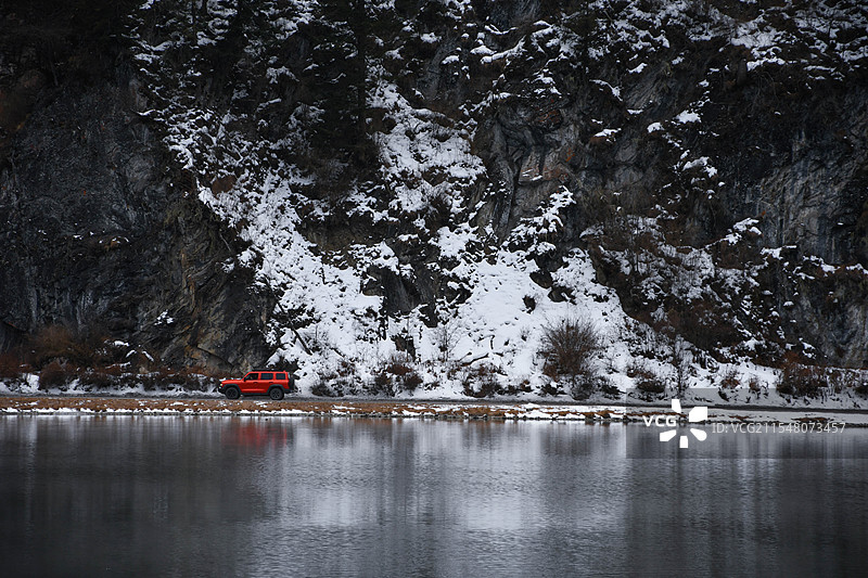 雪地车风景图片素材