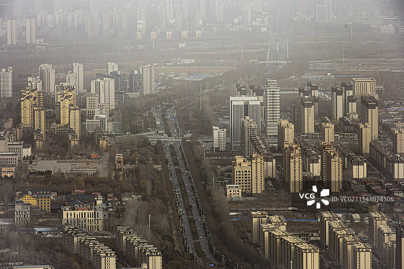 石家庄槐安路西延线图片素材