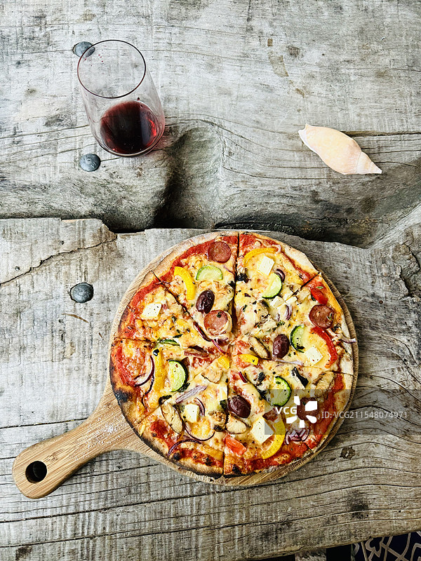 披萨 比萨 意大利 美食 乡村 静物特写图片素材