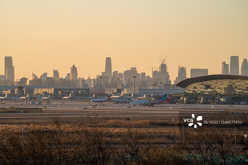 天津机场图片素材