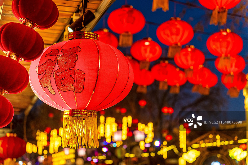 杨柳青灯会图片素材