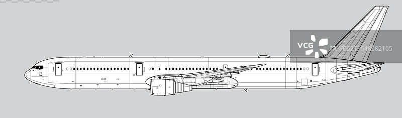 波音767-400ER图片素材