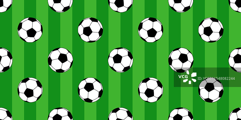 草坪上的足球运动图案图片素材