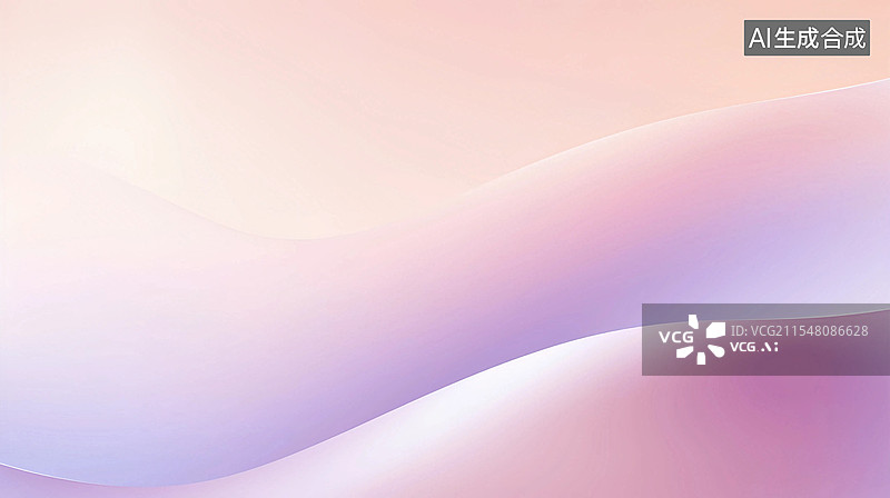 【AI数字艺术】紫粉色曙暮光PPT模板商务科技背景图片素材