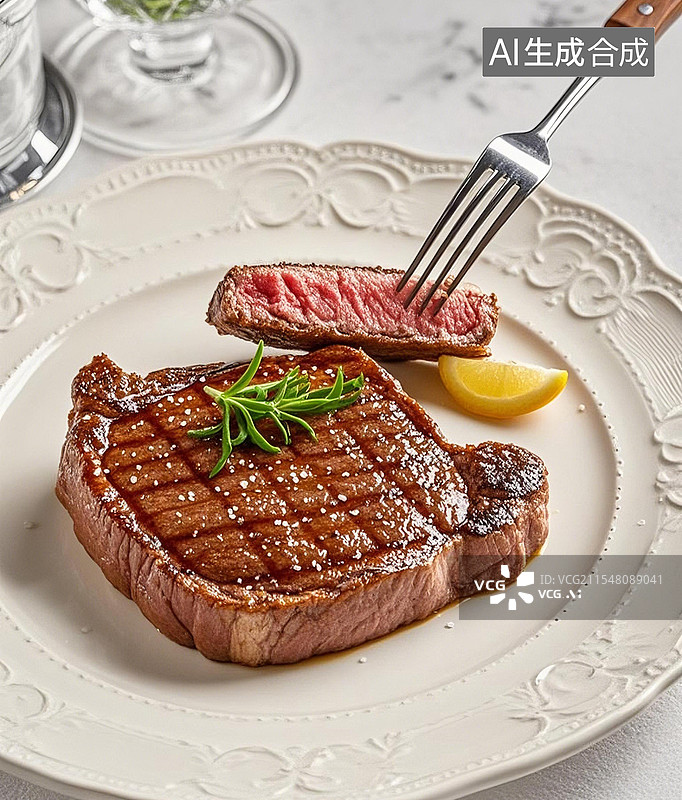 【AI数字艺术】超美味的牛扒图片素材