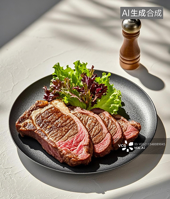 【AI数字艺术】超美味的牛扒图片素材