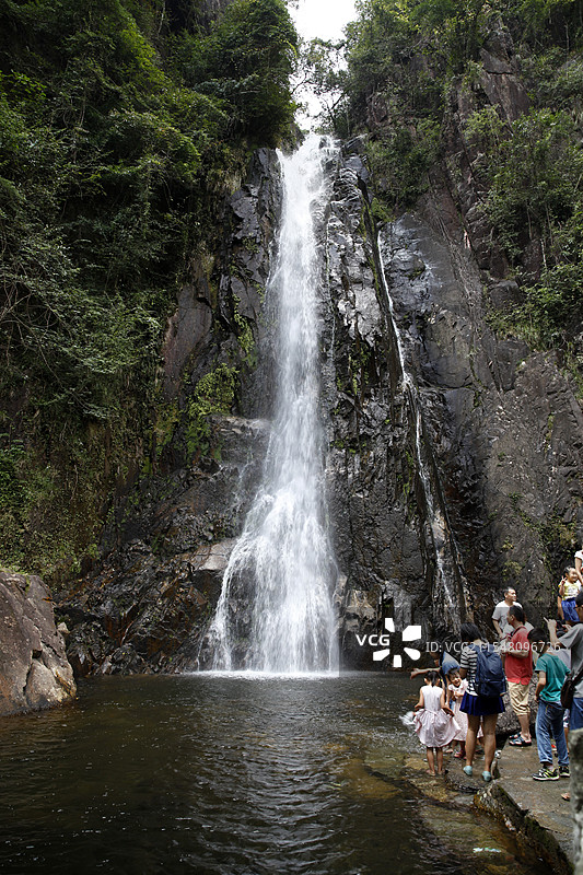 广西贺州市姑婆山仙姑瀑布图片素材
