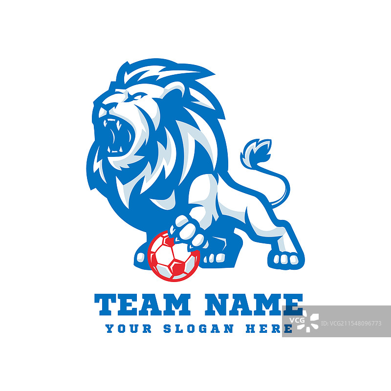 狮子抱着球图片素材