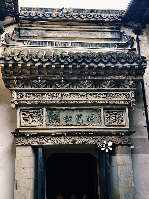 湖州南浔古镇张石铭旧宅图片素材