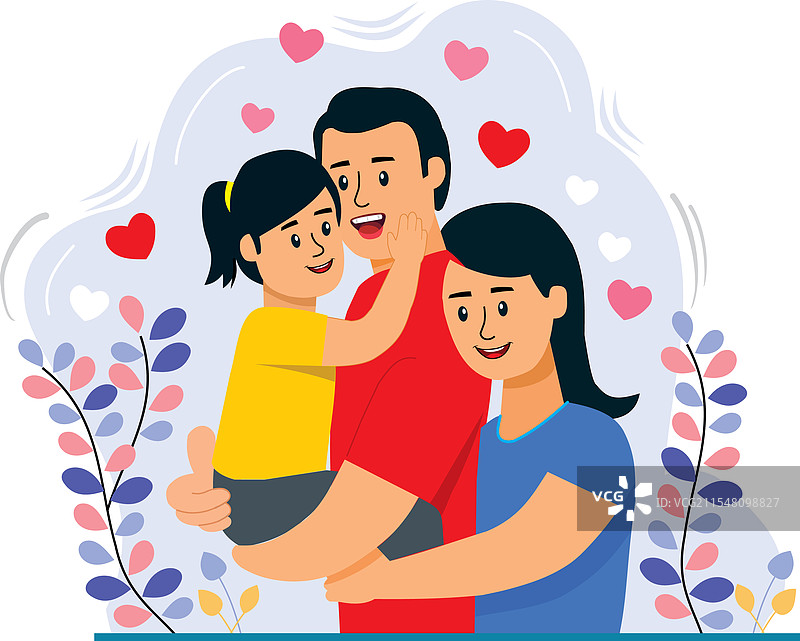 幸福的家庭图片素材