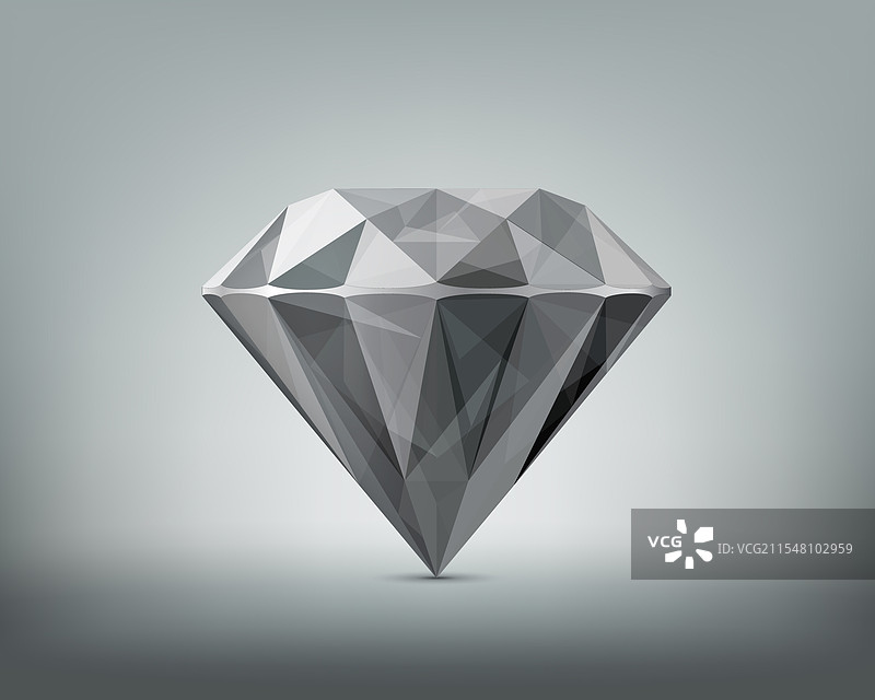 黑色钻石或宝石图片素材