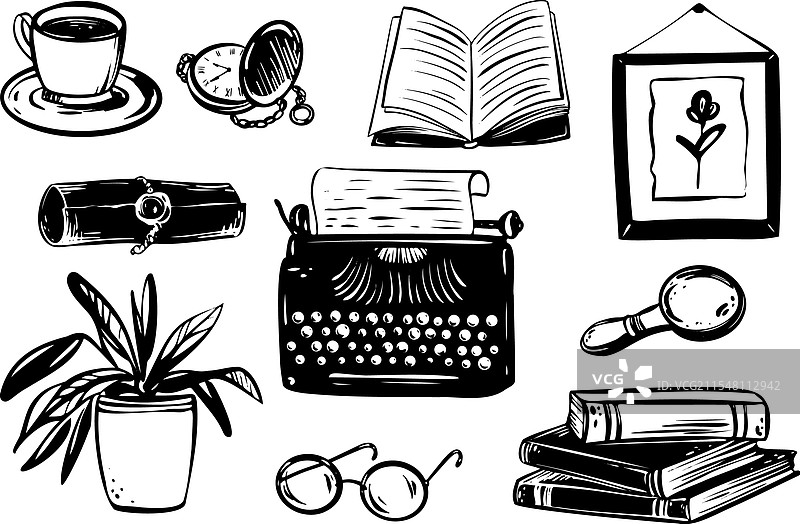 文具套装图片素材