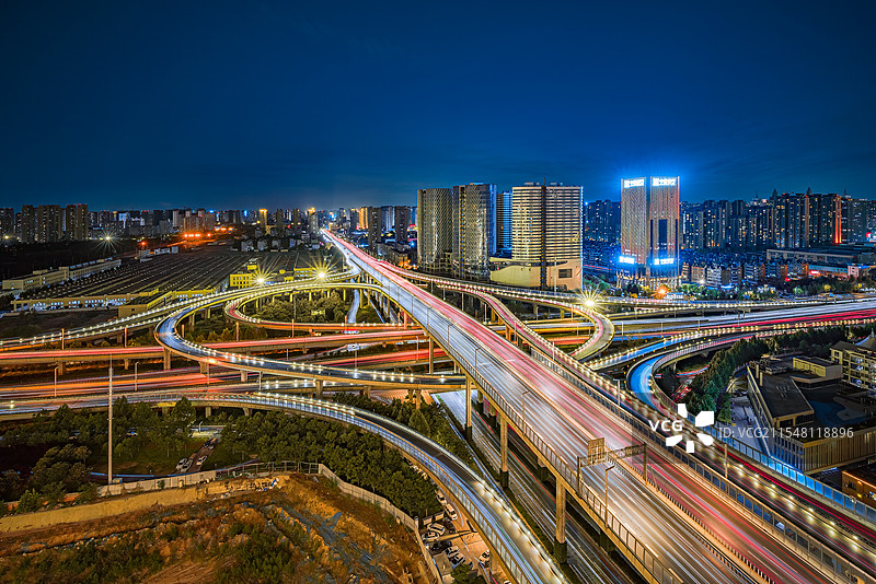 中州大道陇海路高架图片素材