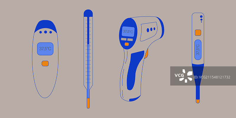 医疗温度计图片素材