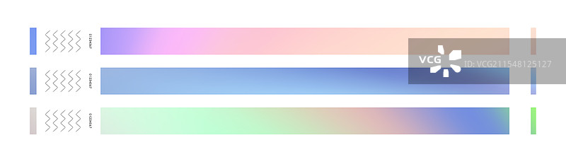 一组复古纸质手环和手链图片素材