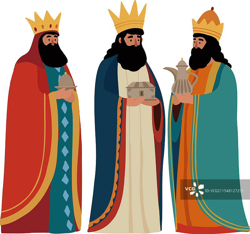 圣诞贺卡邀请，圣经主题图片素材