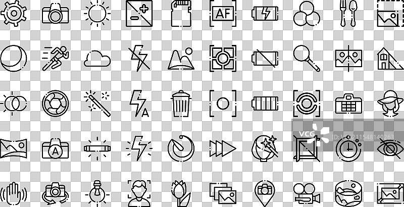 相机界面图标 高质量图标图片素材