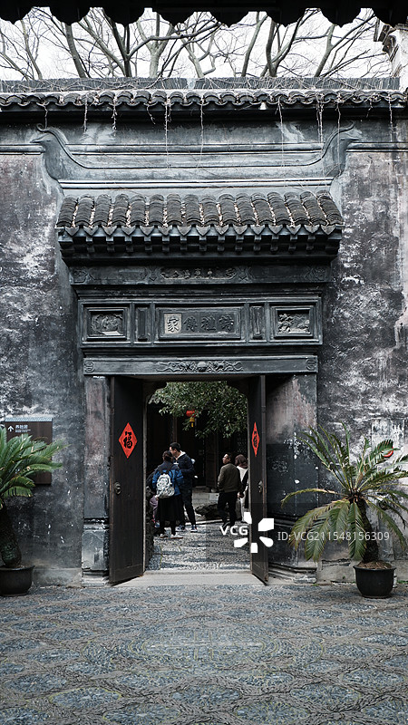 乌镇古建筑图片素材